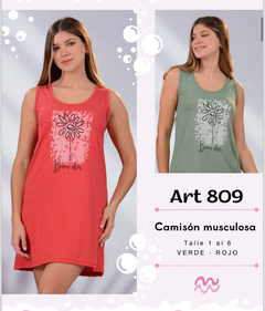 Camisón musculosa “Bon día” - NINA 809