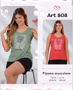 Pijama musculosa “Bon día” - NINA 808