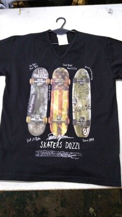 Pijama de algodón de niños "Skate" - DOZZI 902 - comprar online