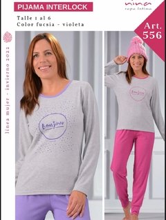 Pijama de algodón Bonjour - NINA 556