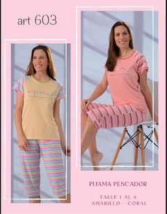 Pijama pescador - "Florcitas" - NINA 603