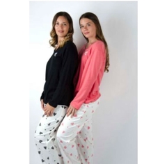 Pijama corazon de algodón y lycra - NORALE 7548