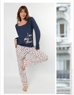 Pijama de viscosa con poliester - SO PINK 11703