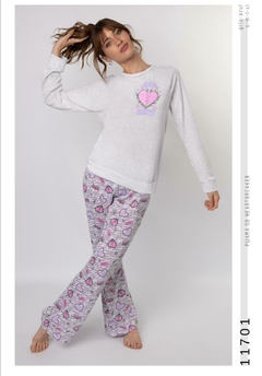 Pijama de algodón "Heart Breaker" - SO PINK 11701