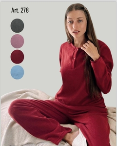 Pijama micropolar de dama - BARBIZON 278