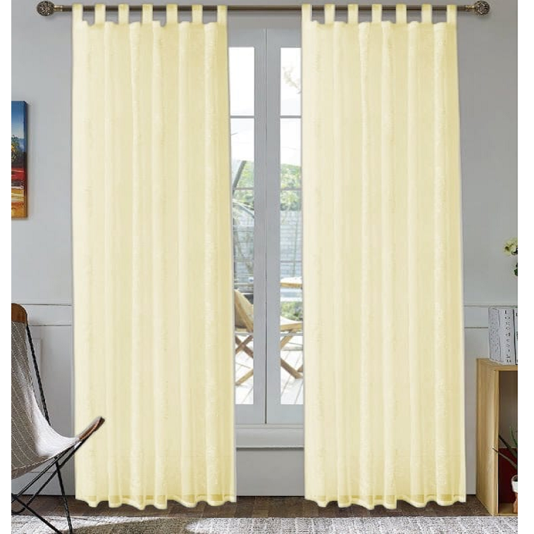 CORTINAS VOILE BEIGE - Blancos Patagonia