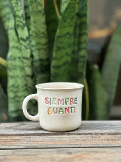 Taza Ceramica Siempre Avanti