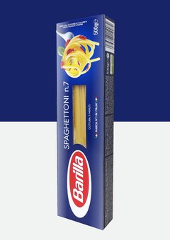 Fideos Italianos Barilla Spaghettoni N°7 Caja 500 g