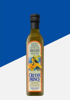 Aceite de Oliva Extra Virgen Griego Cretan Prince Botella 500 cc