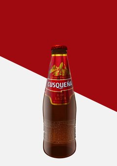 Cerveza Roja Peruana Cusqueña Botella 330 cc