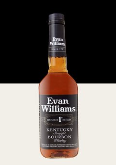 Whiskey Bourbon Evan Williams Black 750 cc