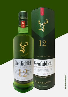 Single Malt Glenfiddich 12 años 750 cc (Escocia)