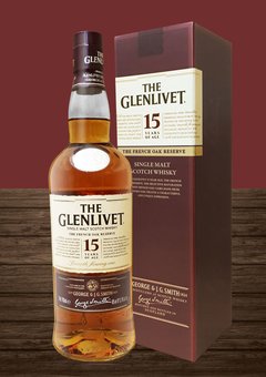 Single Malt Glenlivet 15 años 700 cc (Escocia)