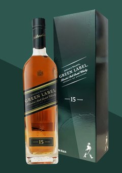 Whisky Johnnie Walker Green Label 15 años 750 cc (Escocia)