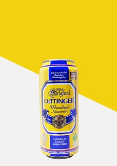 Cerveza de Trigo Alemana Oettinger Lata 500 cc