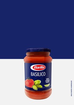 Salsa con Albahaca Italiana Barilla Frasco 400 g