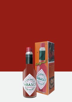 Salsa Picante Tabasco Botella 60 ml (Estados Unidos)