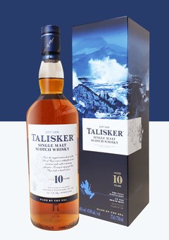 Single Malt Talisker 10 años 700 cc (Escocia)