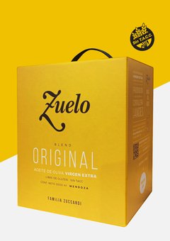 Aceite de Oliva Extra Virgen Zuelo Original Familia Zuccardi Box 5 litros (Mendoza)