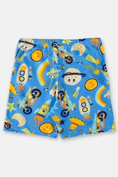 Imagem do UP BABY - PIJAMA CURTO ROBÔ DREAMS INFANTIL (AZUL)