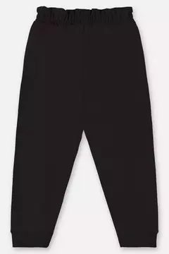 UP BABY - CALÇA EM MOLECOTTON INFANTIL MENINA (PRETO) - comprar online