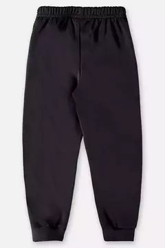 UP BABY - CONJUNTO JAQUETA E CALÇA MOLETOM INFANTIL PARA MENINOS (PRETO) - comprar online