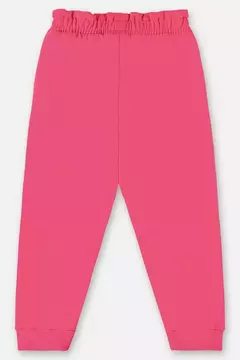 UP BABY - CALÇA EM MOLECOTTON INFANTIL MENINA (ROSA PINK) - comprar online