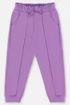 UP BABY - CALÇA EM MOLECOTTON INFANTIL MENINA (ROXO)