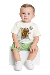 Bee Loop - Conjunto Infantil com Camiseta e Bermuda