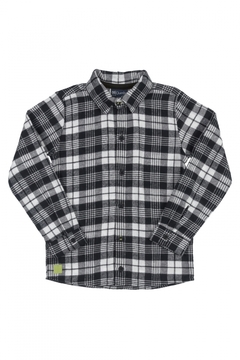 Quimby - Camisa Manga Longa Infantil (Preto) - comprar online