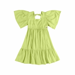 Quimby - Vestido Infantil com Manga Evasê - comprar online