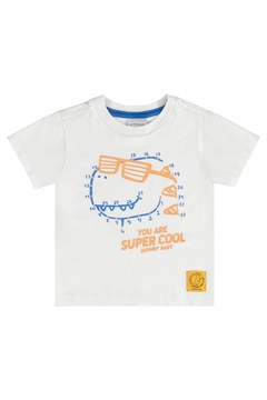 Quimby - Conjunto You Are SUPER Cool com Camiseta e Bermuda para Bebê Menino (Branco) - comprar online