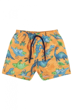 Quimby -Conjunto de Dinossaurinhos com Camiseta e Bermuda para Bebê Menino (Azul) - Loja de Roupas Infanto Juvenil KKVELLISTORE