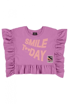 Gloss - Blusa Smile Today Sem Mangas em Meia Malha - loja online