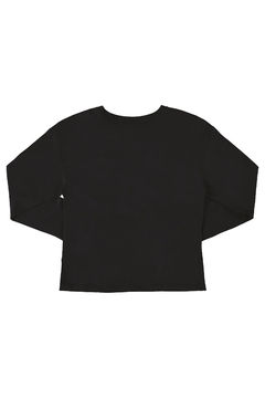 Gloss - Blusa em Meia Malha Juvenil (Preto) na internet