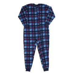 VRASALON - PIJAMA ADULTO MASCULINO SOFT AZUL na internet