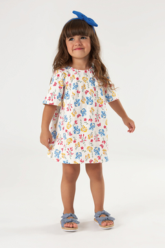 Vestido Infantil Floral