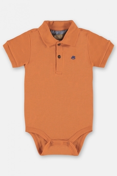 UP BABY - BODY POLO BÁSICO DE BEBÊ MENINO