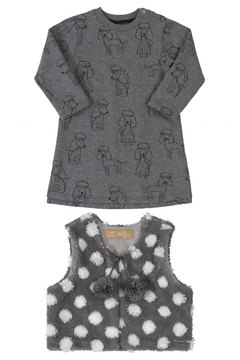 UP BABY - VESTIDO EM MOLETOM - comprar online