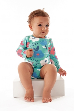 Up Baby - Body Praia Bebê Menina FPS +50