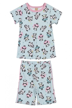 Up Baby -Pijama Curto para Menina (Azul) - comprar online