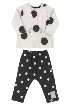 Up Baby -Conjunto Poá para Bebê Menina - comprar online