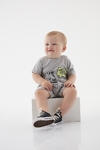 Up Baby -Macaquinho Estampado para Bebê