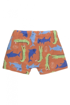 Up Baby -Sunga Boxer Infantil com Proteção FPS +50 (Laranja) - comprar online