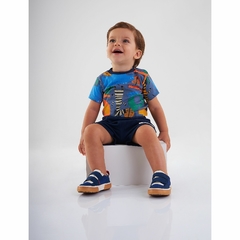 Up Baby - Conjunto Body E Bermuda Menino - loja online