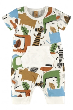 Up Baby - Macaquinho Estampado para Menino - comprar online