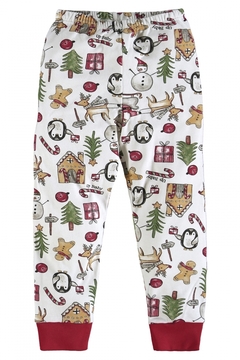 Up Baby - Pijama Infantil Com Camiseta E Calça Em Suedine (Branco) - comprar online