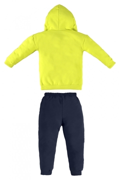 Up Baby - Conjunto de Inverno com Blusão e Calça Infantil Masculino (Verde) - Loja de Roupas Infanto Juvenil KKVELLISTORE