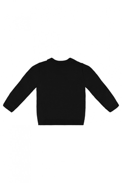 Up Baby - Blusão em Tricot para Bebês (Preto) - comprar online