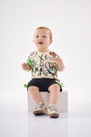 UP BABY - CONJUNTO DINOS BEBÊ MENINO (BRANCO)